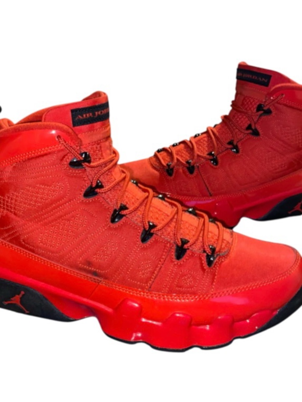 Nike Air Jordan IX Retro Men's Size 10 US Chili Red, CT8019-600
